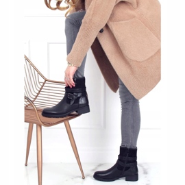 Botas militares negras de mujer 267 Negro 2 Botas militares negras de mujer 267 Negro 2