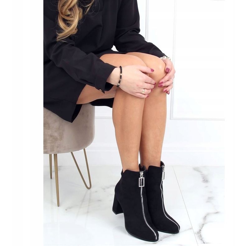 Botas negras de tacon alto 0-320 Black negro 1 Botas negras de tacon alto 0-320 Black negro 1