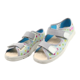Calzado infantil befado 869Y153 rosado gris multicolor 6
