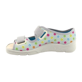 Calzado infantil befado 869Y153 rosado gris multicolor 5