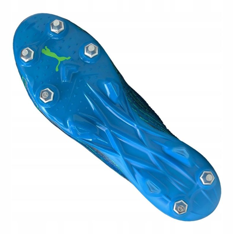 Botas de fútbol Puma Ultra 1.2 Mx Sg M 106339-01 multicolor azul 2