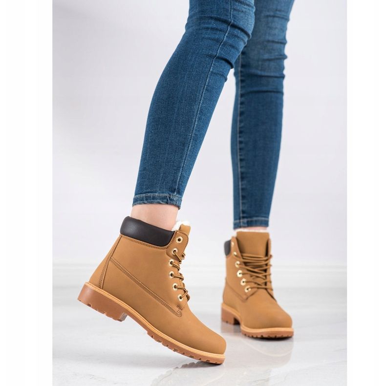 SHELOVET Tramperos casuales marrón 1