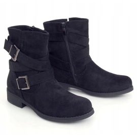 Botas negras de mujer negras 8037-PA Black negro 3