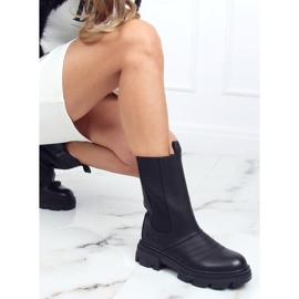 Botas de moto negras D-5 Black negro 1 Botas de moto negras D-5 Black negro 1