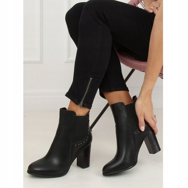 Tacones altos clásicos negro 88097 Negro 1