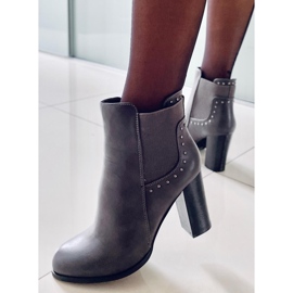 Tacones altos gris clásico gris 88097 gris 1