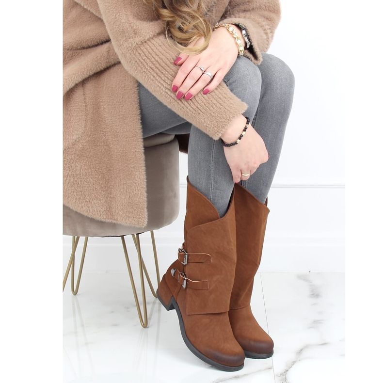 Camel ST-33P Botas militares camel marrón 1