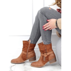 Camel Z1122 Botas de mujer Camel marrón 2