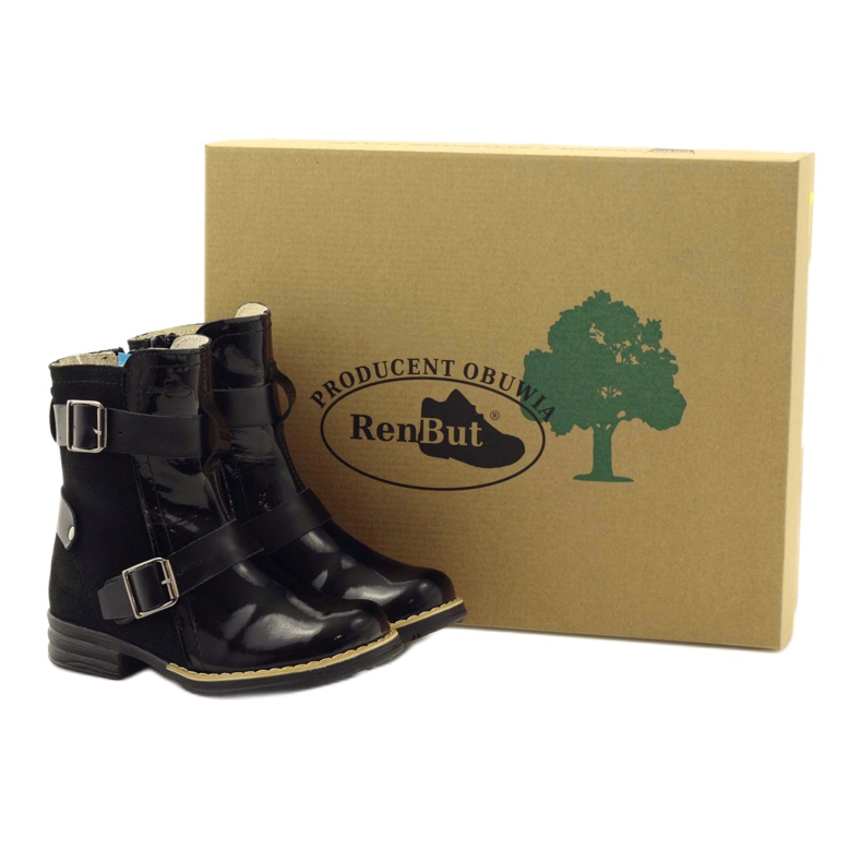 Botas de niña, Clips Ren But negro 4 Botas de niña, Clips Ren But negro 4