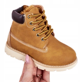 Botas cálidas para niños Trappers Caramel Woody multicolor amarillo 5