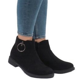 Botas negras de ante con aislamiento X-36 negro 3
