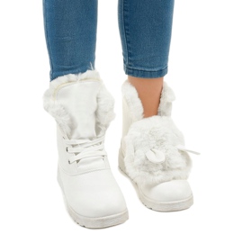 Botas aislantes blancas de Alrindra blanco 4