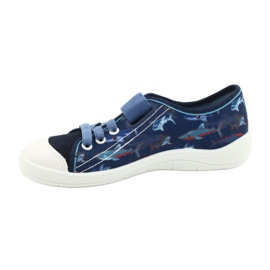 Calzado infantil befado 251Y154 azul marino azul 3