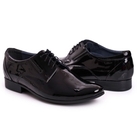 Bednarek Polish Shoes Pantuflas Bednarek de Hombre Piel Lacada Negra negro 6