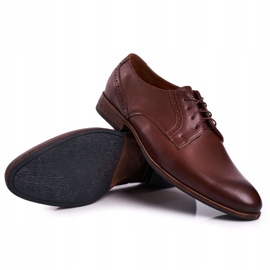Bednarek Polish Shoes Mocasines Hombre Piel Con Suela Ligera Bednarek Marrón Oscuro 6