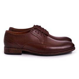 Bednarek Polish Shoes Mocasines Hombre Piel Con Suela Ligera Bednarek Marrón Oscuro 1