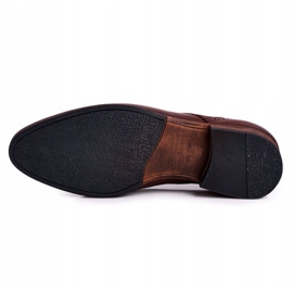 Bednarek Polish Shoes Mocasines Hombre Piel Con Suela Ligera Bednarek Marrón Oscuro 4