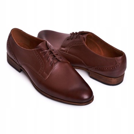 Bednarek Polish Shoes Mocasines Hombre Piel Con Suela Ligera Bednarek Marrón Oscuro 5