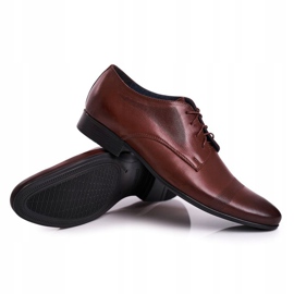 Bednarek Polish Shoes Pantuflas Hombre Piel Bednarek Marrón Oscuro 3