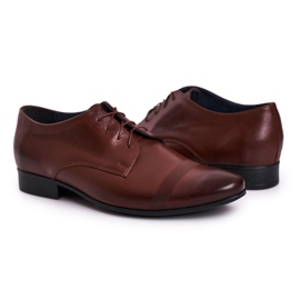 Bednarek Polish Shoes Pantuflas Hombre Piel Bednarek Marrón Oscuro 4