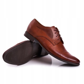 Bednarek Polish Shoes Pantuflas Bednarek de cuero marrón para hombre 3