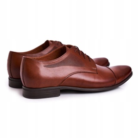 Bednarek Polish Shoes Pantuflas Bednarek de cuero marrón para hombre 2