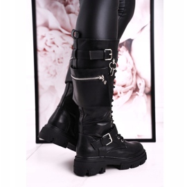 PS1 Botas cálidas para mujer con riñón desmontable Black Brooklyn negro 4
