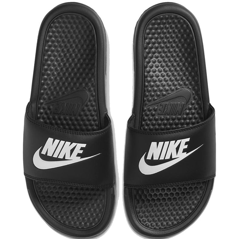 Zapatillas de mujer Nike Benassi Just Do It negras 343881015 negro 1