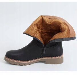 Black Botas negras de mujer 6981 Black negro 1