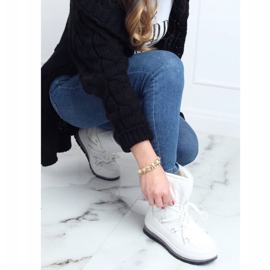 Botas de nieve blancas para mujer BY-1961 White blanco 5