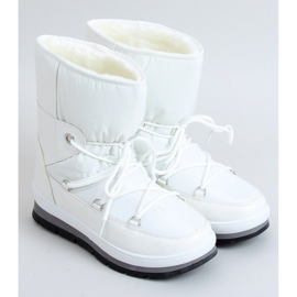 Botas de nieve blancas para mujer BY-1961 White blanco 1 Botas de nieve blancas para mujer BY-1961 White blanco 1