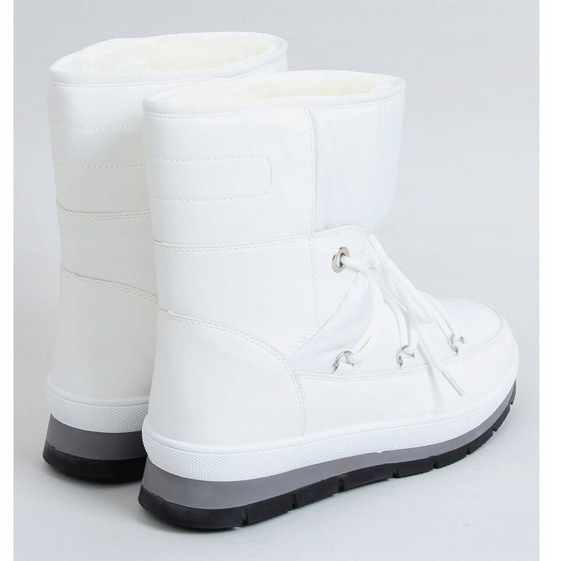Botas de nieve blancas para mujer BY-1961 White blanco 2 Botas de nieve blancas para mujer BY-1961 White blanco 2