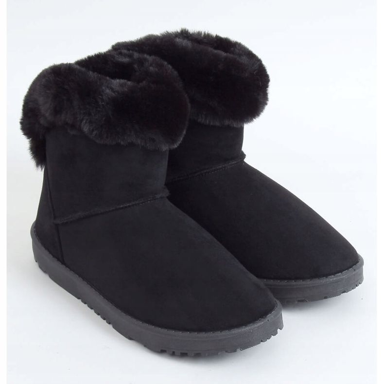 Botas de nieve para mujer negras D01901-1 Black negro 1