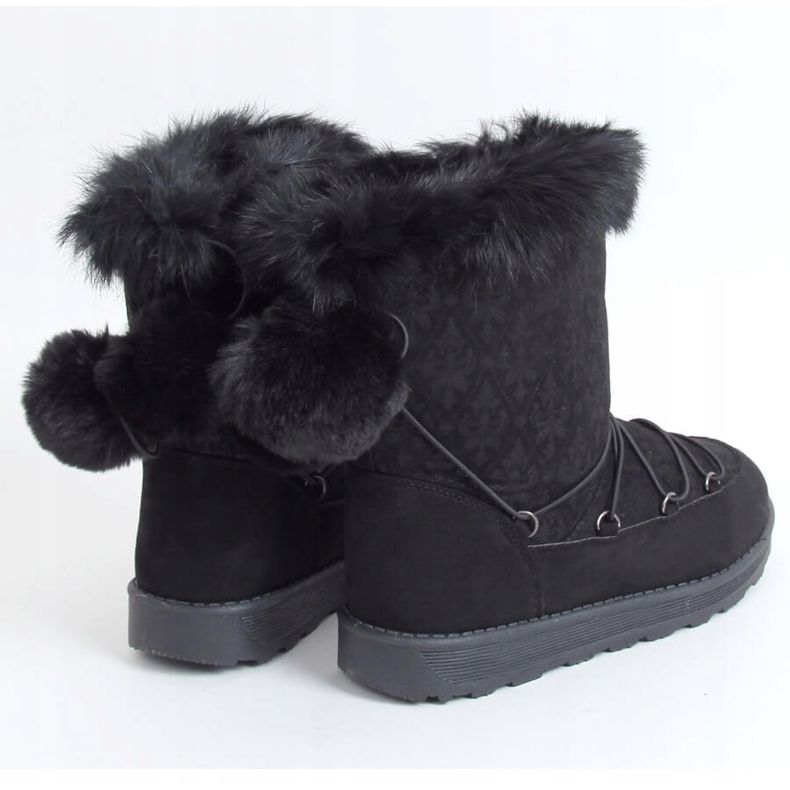 Botas de nieve mujer negras 259 Black negro 1
