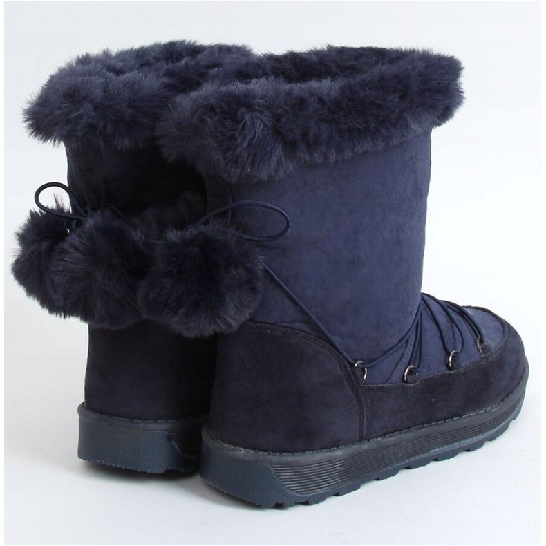 Botas de nieve azul marino para mujer 259 1