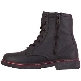Zapatos de mujer Kappa Deenish negro y rosa 242885 1122 2