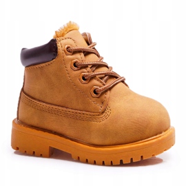 Botas Niños Warm Trappers Camel Dexter amarillo 2 Botas Niños Warm Trappers Camel Dexter amarillo 2