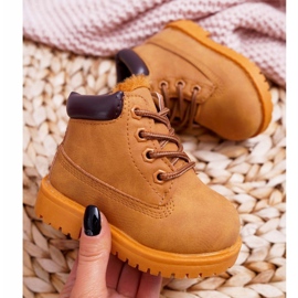 Botas Niños Warm Trappers Camel Dexter amarillo 1 Botas Niños Warm Trappers Camel Dexter amarillo 1