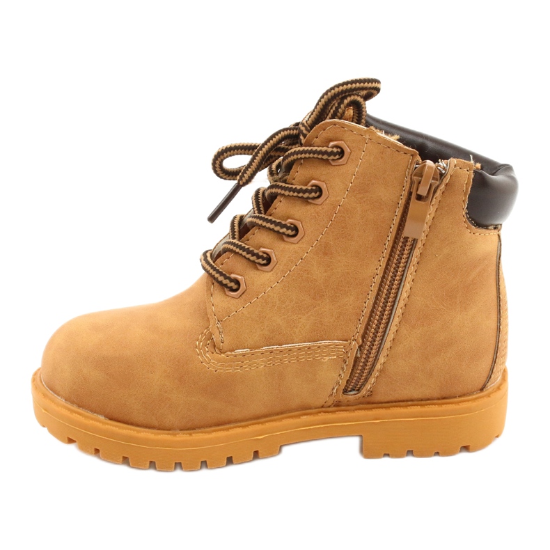 Botas Niños Warm Trappers Camel Dexter amarillo 3 Botas Niños Warm Trappers Camel Dexter amarillo 3