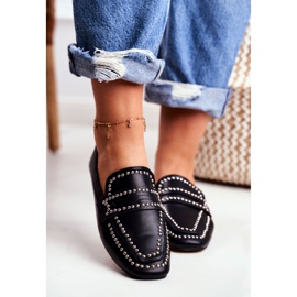 LU BOO Mocasines Mujer Lordsy Black Jets Harriet negro 2