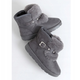 Botas de nieve con circonitas grises A980 Gris 1 Botas de nieve con circonitas grises A980 Gris 1