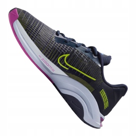 Calzado de entrenamiento Nike ZoomX SuperRep Surge W CK9406-420 azul marino rosado gris verde 5