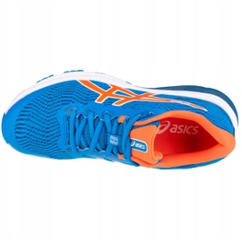 Asics GT-1000 8 Gs Jr 1014A068-400 blanco azul naranja 2