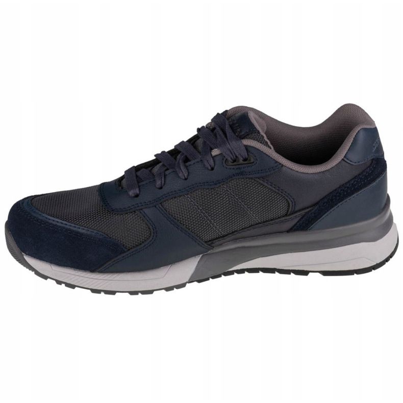 Zapatos Skechers Norgen-Westlow M 66288-NVY azul marino gris 1