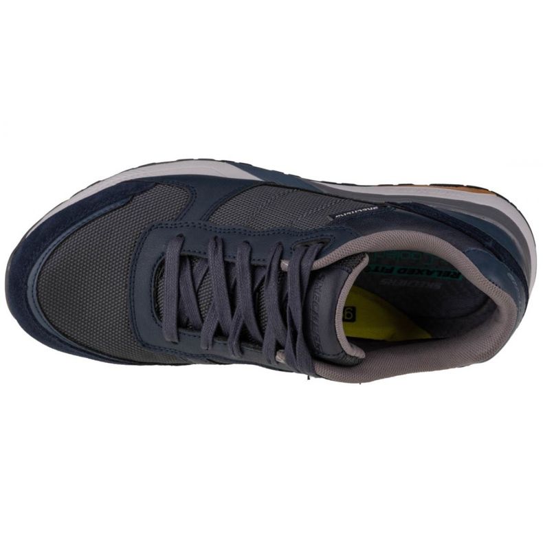 Zapatos Skechers Norgen-Westlow M 66288-NVY azul marino gris 2