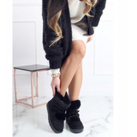 Botas de nieve mujer negras A976 Black negro 4