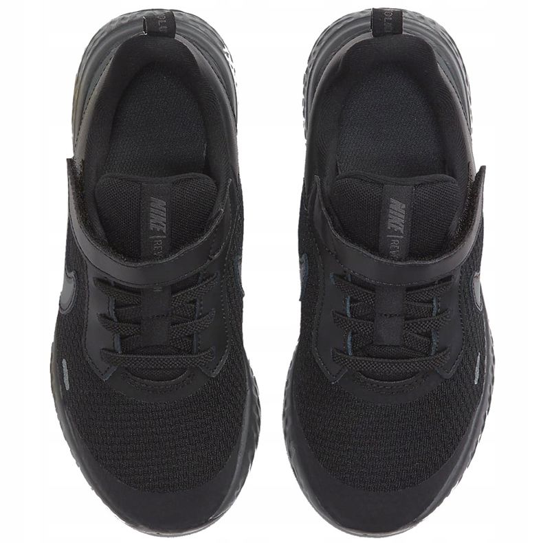 Zapatillas Nike Revolution 5 para niños negras BQ5672 001 negro 1