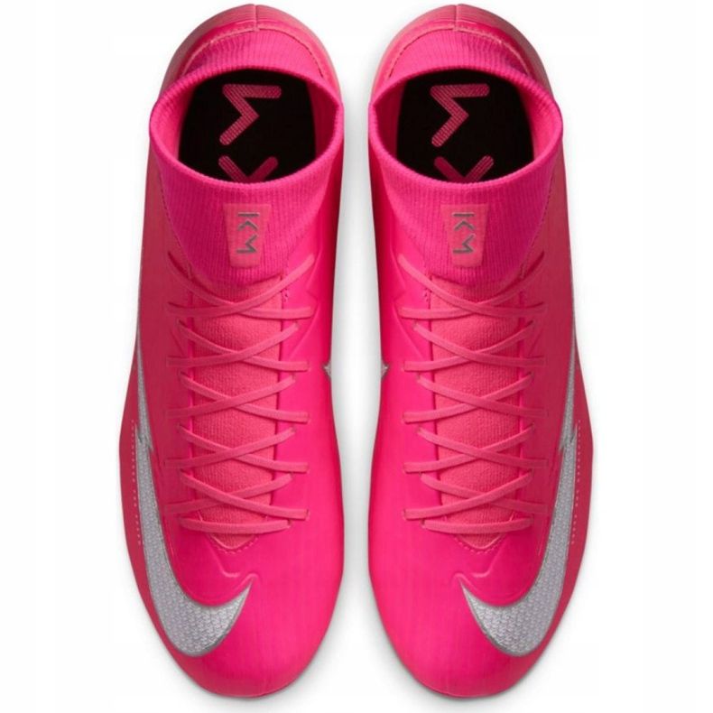 Zapatillas de fútbol Nike Mercurial Superfly 7 Academy Mbappé Rosa Mg M DB5611 611 multicolor rosado 2 Zapatillas de fútbol Nike Mercurial Superfly 7 Academy Mbappé Rosa Mg M DB5611 611 multicolor rosado 2