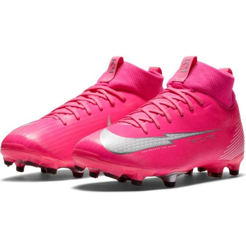 Zapatillas de fútbol Nike Mercurial Superfly 7 Academy Mg Jr DB5609 611 multicolor rosa 2