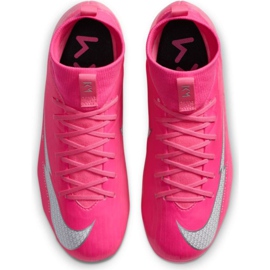 Zapatillas de fútbol Nike Mercurial Superfly 7 Academy Mg Jr DB5609 611 multicolor rosado 6